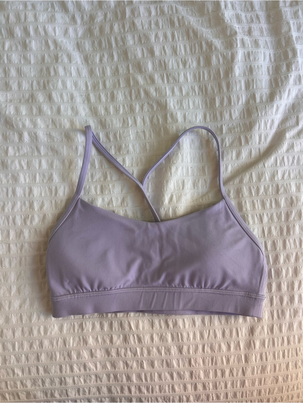 Lululemon Flow Y Bra - Lavender
